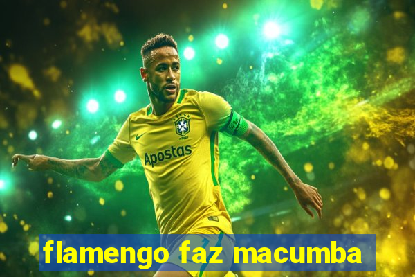 flamengo faz macumba